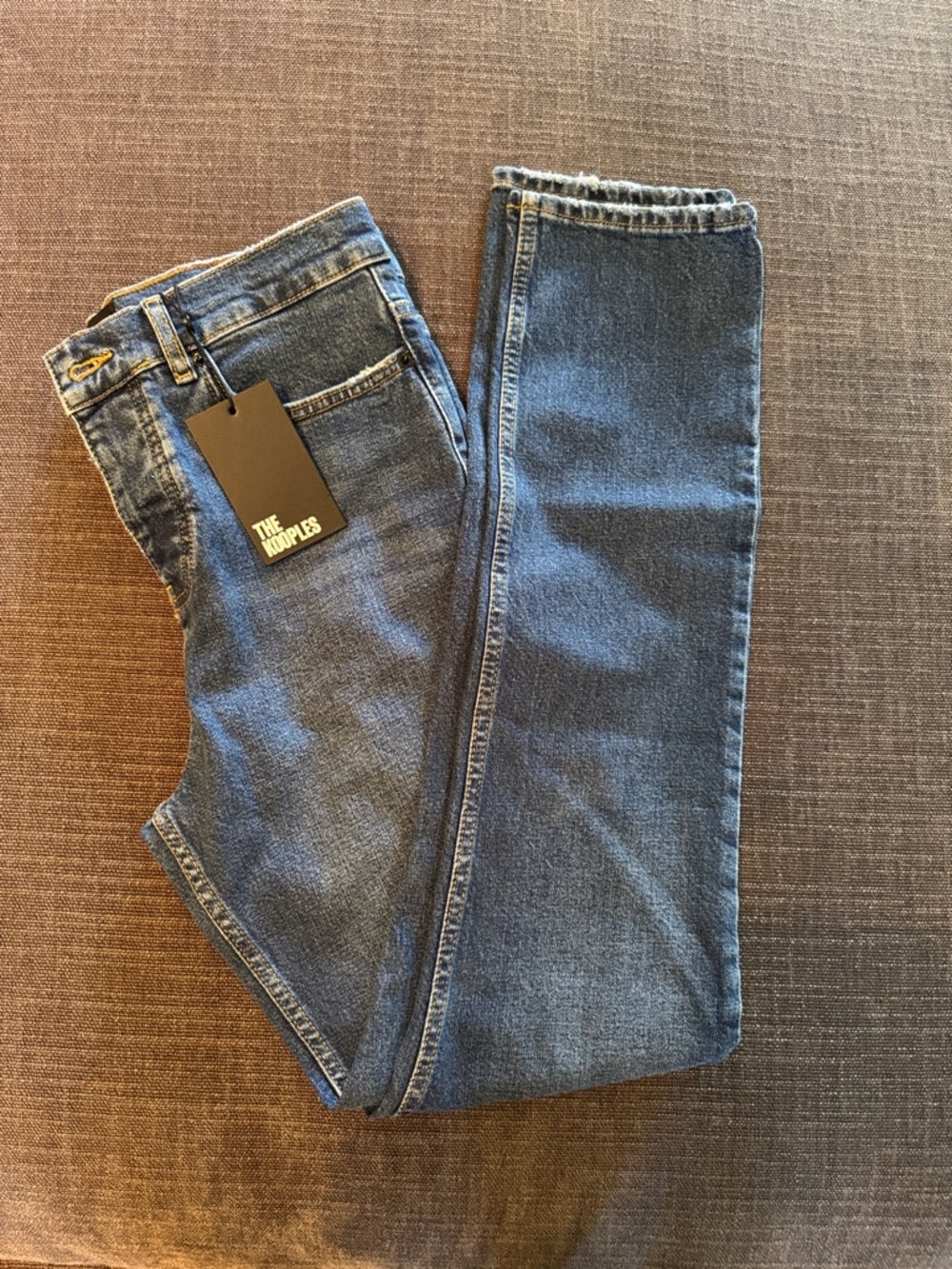 The Kooples Vestiaire Carry Over blue6 Denim Straight Jeans